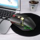 S200 Wired USB 1600 DPI Optical Gaming Mouse 4 Buttons Computer Game Office 3 Adjustable DPI LED Lights Mice For PC Laptop