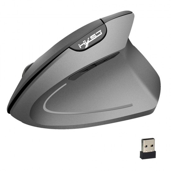 T24 2.4G Wireless Vertical Mouse 2400dpi 6 Buttons Optical Gaming Mouse for Computer PC Gamer T24 2.4G Wireless Vertical Mouse 2400dpi 6 Buttons Optical Gaming Mouse for Computer PC Gamer