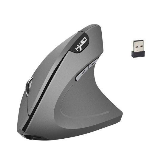 T24 2.4G Wireless Vertical Mouse 2400dpi 6 Buttons Optical Gaming Mouse for Computer PC Gamer T24 2.4G Wireless Vertical Mouse 2400dpi 6 Buttons Optical Gaming Mouse for Computer PC Gamer