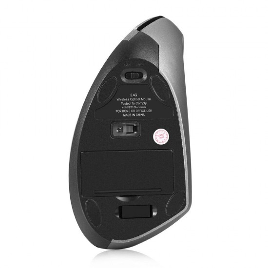 T24 2.4G Wireless Vertical Mouse 2400dpi 6 Buttons Optical Gaming Mouse for Computer PC Gamer T24 2.4G Wireless Vertical Mouse 2400dpi 6 Buttons Optical Gaming Mouse for Computer PC Gamer