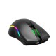 T26 2.4GHz Wireless Rechargeable Mouse 2400DPI Optical Office Business RGB Gaming Mouse with USB Receiver for Computer Laptop PC