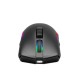 T26 2.4GHz Wireless Rechargeable Mouse 2400DPI Optical Office Business RGB Gaming Mouse with USB Receiver for Computer Laptop PC