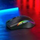 T26 2.4GHz Wireless Rechargeable Mouse 2400DPI Optical Office Business RGB Gaming Mouse with USB Receiver for Computer Laptop PC