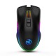 T26 2.4GHz Wireless Rechargeable Mouse 2400DPI Optical Office Business RGB Gaming Mouse with USB Receiver for Computer Laptop PC