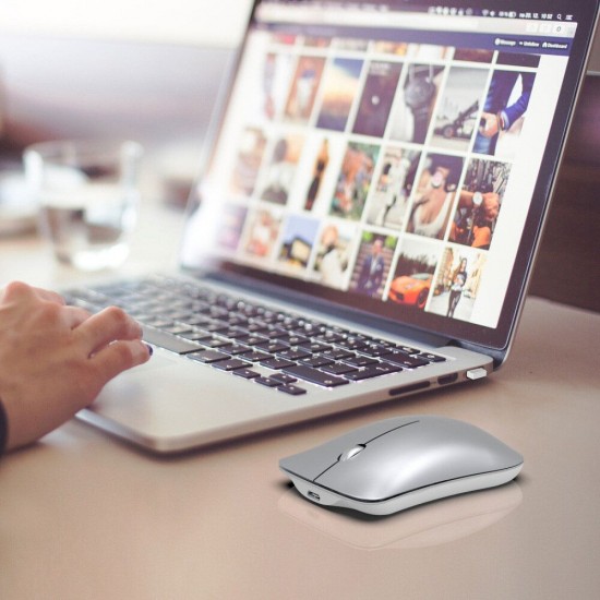 T27 2.4GHz Wireless Rechargeable Mouse 1600DPI Thin Optical Ssilent Office Business Gaming Mouse with USB Receiver for Computer Laptop PC T27 2.4GHz Wireless Rechargeable Mouse 1600DPI Thin Optical Ssilent Office Business Gaming Mouse with USB Receiver for Computer Laptop PC