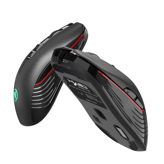 T30 2.4GHz Wireless Rechargeable Mouse 3600DPI Optical Office Business RGB Gaming Mouse with USB Receiver for Computer Laptop PC T30 2.4GHz Wireless Rechargeable Mouse 3600DPI Optical Office Business RGB Gaming Mouse with USB Receiver for Computer Laptop PC