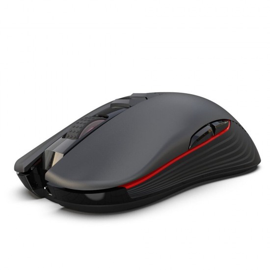 T30 2.4GHz Wireless Rechargeable Mouse 3600DPI Optical Office Business RGB Gaming Mouse with USB Receiver for Computer Laptop PC