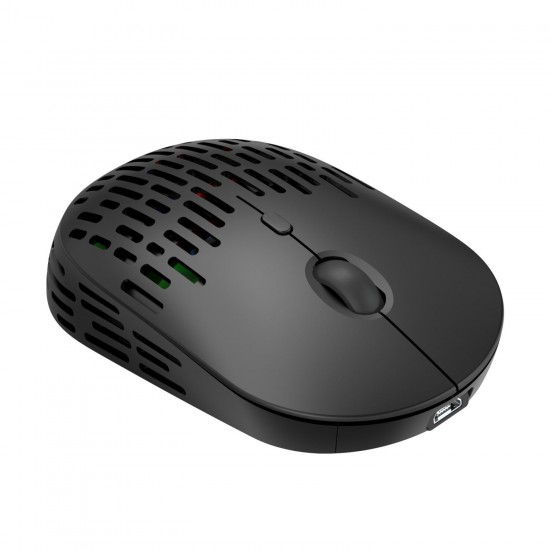 T38 Wireless Mouse 2.4G Wireless Rechargeable Mouse Silent Hole Colding Mice For Office Home