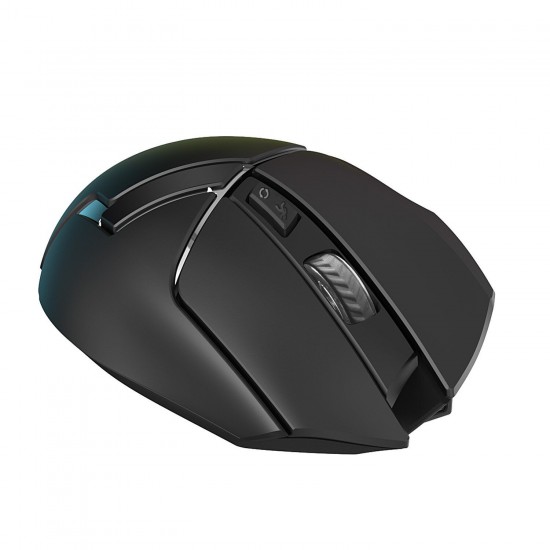 T60 Wireless Gaming Mouse 2.4G Rechargable 2400Dpi 6Keys RGB Lumious Gaming Mouse For Laptop Desktop E-Sports Gaming