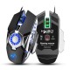 V700 Wired Gaming Mouse 6 Buttons Macro Programming Mouse Four-Speed 6400DPI Colorful RGB Backlight USB Wired Mouse
