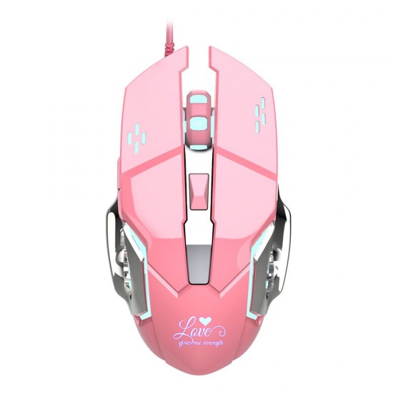 X500 Wired USB 3200 DPI Optical Gaming Mouse 6 Programmable Buttons Computer Game Mice 4 Adjustable DPI LED Lights X500 Wired USB 3200 DPI Optical Gaming Mouse 6 Programmable Buttons Computer Game Mice 4 Adjustable DPI LED Lights