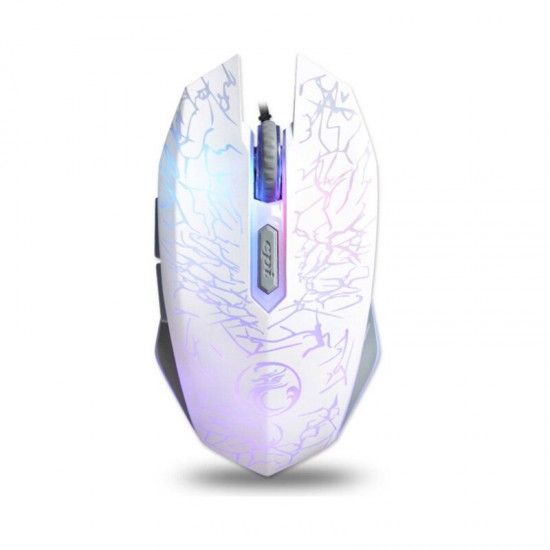 X5 6 Buttons 7 Colorful LED Breathing Light Optical USB Wired Gaming Mouse for PC