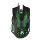 X9 2400DPI Adjustable Colorful LED 6 Buttons USB Wired Optical Gaming Mouse for PC Laptop