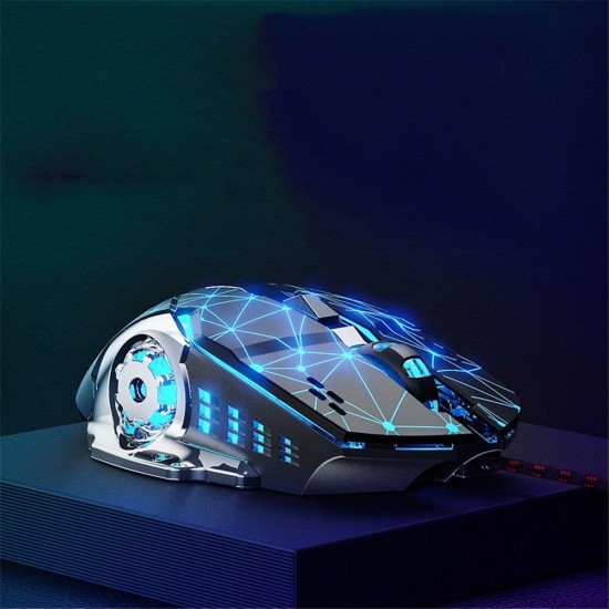 PW2 Wired Gaming Mouse 4000DPI 6 Buttons USB Wired Mouse Mute Buttons with 6 Colors LED Backlight The King Nebula Design Gaming Mouse PW2 Wired Gaming Mouse 4000DPI 6 Buttons USB Wired Mouse Mute Buttons with 6 Colors LED Backlight The King Nebula Design Gaming Mouse