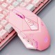 PW5P Wired Gaming Mouse Pink/ Black Gaming Mouse 7 Programmable Buttons Silent Click 4 Levels Adjustable DPI Mice for PC Laptop PW5P Wired Gaming Mouse Pink/ Black Gaming Mouse 7 Programmable Buttons Silent Click 4 Levels Adjustable DPI Mice for PC Laptop