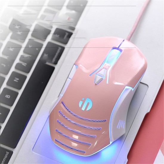 W501 Wired Gaming Office Mouse Mechanical E-sports Silence Mouse For Office