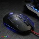 W66 Wired Mechanical Gaming Mouse 4800 DPI Silent Mouse For Pro Gamers Business Office