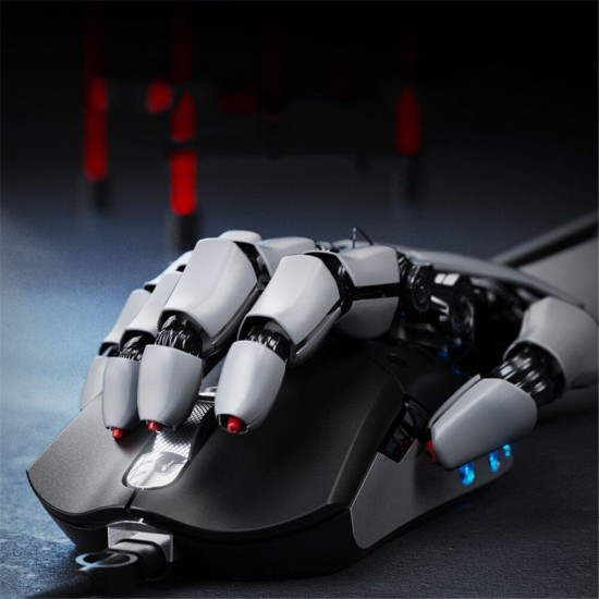 IN80 Wired Lightweight Hollowed Mouse Gaming E-sport Mouse Luminous RGB for Pro Gamers and Office IN80 Wired Lightweight Hollowed Mouse Gaming E-sport Mouse Luminous RGB for Pro Gamers and Office