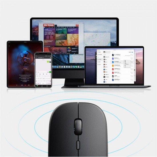 M2B Wireless Rechargeable Mouse bluetooth 5.0 Wireless Optical Mice for PC Laptop Computer M2B Wireless Rechargeable Mouse bluetooth 5.0 Wireless Optical Mice for PC Laptop Computer