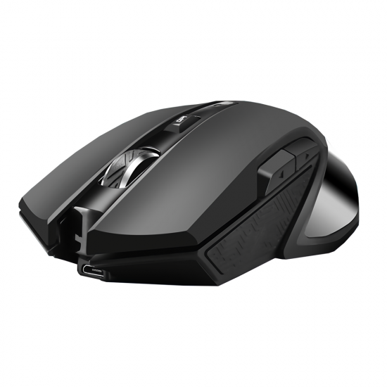 M606 2.4G Wireless Rechargeable Mouse 1600DPI Ergonomic Power Saving 7-color Breathing Backlight Office Gaming Mouse