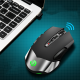 M606 2.4G Wireless Rechargeable Mouse 1600DPI Ergonomic Power Saving 7-color Breathing Backlight Office Gaming Mouse