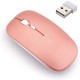 PM1 2.4G Wireless Rechargeable Mouse 1600DPI Mute Button Four Colors Optical Mouse for PC Laptop Computer