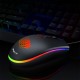 M55 Wired Gaming Mouse RGB Colorful 2400DPI Gaming Mouse USB Wired Gamer Mice for Desktop Computer Laptop PC