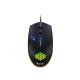 M55 Wired Gaming Mouse RGB Colorful 2400DPI Gaming Mouse USB Wired Gamer Mice for Desktop Computer Laptop PC