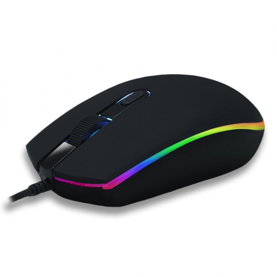 Wired Gaming Mouse 2400DPI RGB Backlight USB Wired Gamer Mice for Desktop Computer Laptop PC