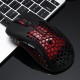 V18 Wired Game Mouse Breathing Colorful Hollow Honeycomb 3200DPI Gaming Mouse USB Wired Gamer Mice for Computer Laptop PC