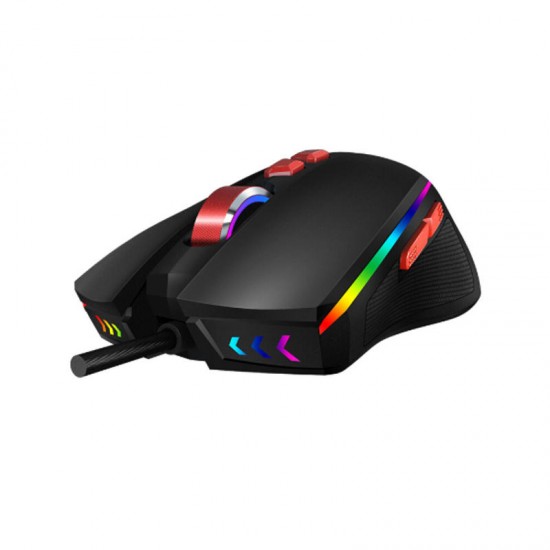 M5 7 Buttons 5000 DPI USB Wired RGB Backlight Ergonomic Programmable Quick Response Optical Gaming Mouse M5 7 Buttons 5000 DPI USB Wired RGB Backlight Ergonomic Programmable Quick Response Optical Gaming Mouse