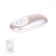 WM-106 Rose Gold 1200DPIUltrathin Wireless Metal Mouse for PC Oiffice Laptop