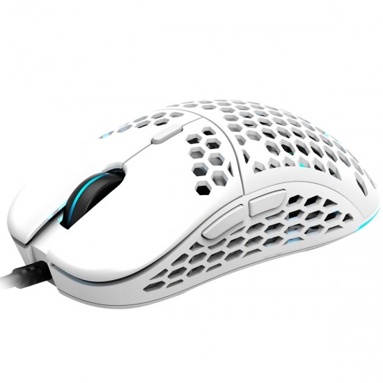 M620 Wired Gaming Mouse 16000DPI PMW3389 RGB Computer Mouse Programmable Hollow Honeycomb Mice