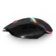 V10 4000DPI Matte Surface USB Wired LED Backlit Optical Gaming Mouse