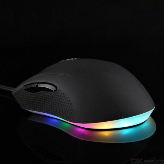 V60 5000 DPI Gaming Mouse USB Wired 7 Button RGB Backlight Optical Mouse for PC