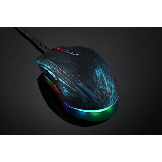 V60 5000 DPI Gaming Mouse USB Wired 7 Button RGB Backlight Optical Mouse for PC