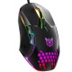 CW902 Wired Gaming Mouse 6400DPI RGB Backlight Computer Mouse Hollow Honeycomb Mice for Computer Laptop PC Gamer