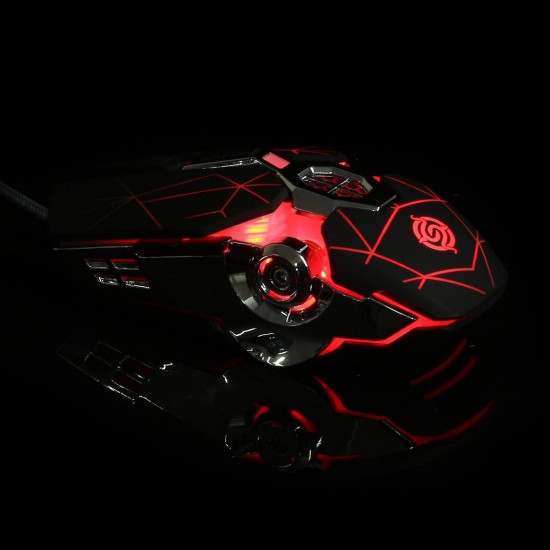 Q7 4000 DPI USB Wired Colorful LED 7 Buttons Professional Mechanical Gaming Mouse for Laptop PC Game Q7 4000 DPI USB Wired Colorful LED 7 Buttons Professional Mechanical Gaming Mouse for Laptop PC Game
