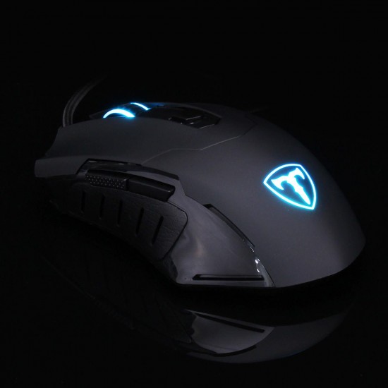 RGB Backlight Gaming Mouse 2400DPI Adjustable 7 Buttons USB Wired Mice Optical Mouse