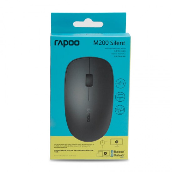 M200 1300DPI Multi-Mode bluetooth 3.0/4.0 2.4GHz Wireless Optical Mouse for Laptops Tablets