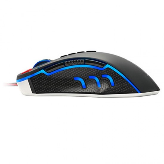 M802 10 Buttons 24000 DPI USB Wired 5 Colors RGB Backlight Ergonomic Programmable Optical Gaming Mouse