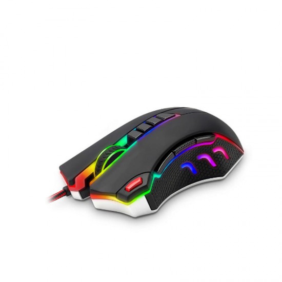 M802 10 Buttons 24000 DPI USB Wired 5 Colors RGB Backlight Ergonomic Programmable Optical Gaming Mouse