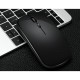 TWOLF Q20 Wireless Rechargeable Mouse 2.4GHz bluetooth5.0/3.0 Dual Modes 1600DPI Ultra-thin Silent Portable Gaming Mouse for Computer Laptop PC