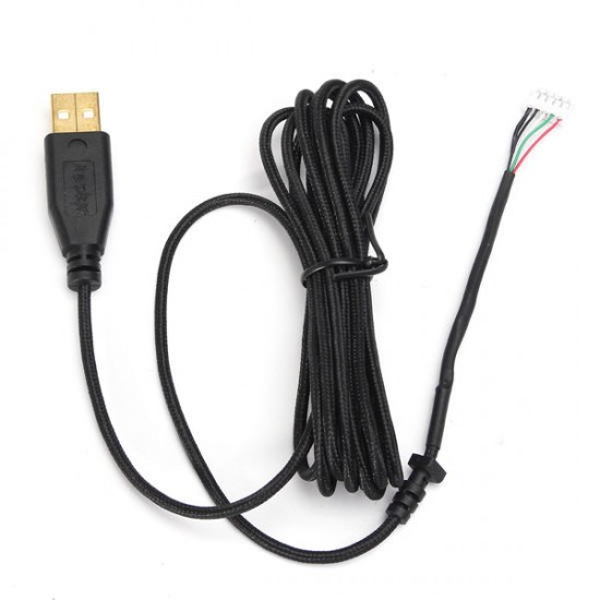 USB Gold Plated Replacement Gaming Mouse Cable For Razer DeathAdder