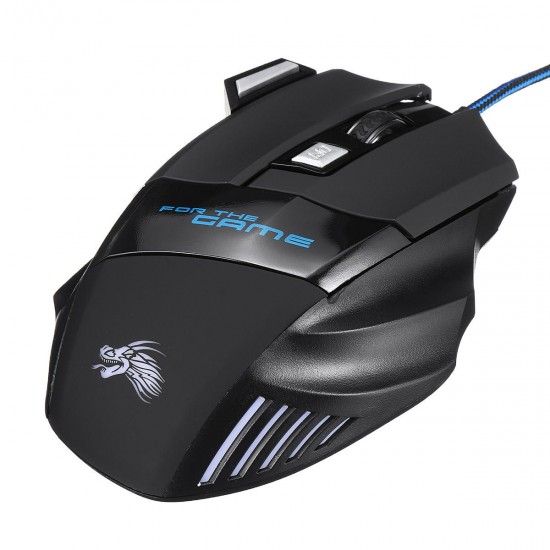 Wired RGB Mechanical Gaming Mouse 7 Keys 5500DPI LED Optical USB Mouse Mice Game Mouse For PC Computer Wired RGB Mechanical Gaming Mouse 7 Keys 5500DPI LED Optical USB Mouse Mice Game Mouse For PC Computer