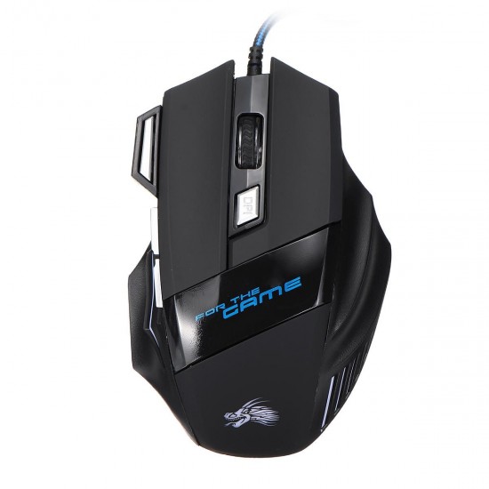 Wired RGB Mechanical Gaming Mouse 7 Keys 5500DPI LED Optical USB Mouse Mice Game Mouse For PC Computer