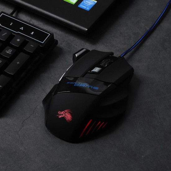 Wired RGB Mechanical Gaming Mouse 7 Keys 5500DPI LED Optical USB Mouse Mice Game Mouse For PC Computer Wired RGB Mechanical Gaming Mouse 7 Keys 5500DPI LED Optical USB Mouse Mice Game Mouse For PC Computer