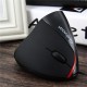 5D 2.4GHz Wired USB Vertical Optical Mouse BLACK