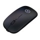 A2 Wireless Rechargeable Mouse 1600DPI Silent RGB Backlit USB Optical Ergonomic Gaming Mouse For Laptop Computer PC