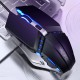 Wired Silent Gaming Mouse Ergonomic 6 Buttons 3200DPI RGB Backlight Computer Gamer Mice Mute Mouse for PUBG FPS Game
